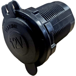 Gniazdo wodoodporne (MARINE) 12V / 24V pod zabudowę