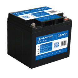 Akumulator Litowy Kon-Tec LiFePO4 12V 50Ah (C2-53Ah) BMS  6,5Kg