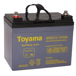 Akumulator Toyama NPCG 35Ah GEL Deep Cycle