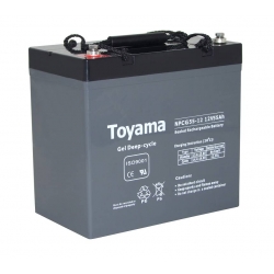 Akumulator Toyama NPCG 55Ah GEL Deep Cycle